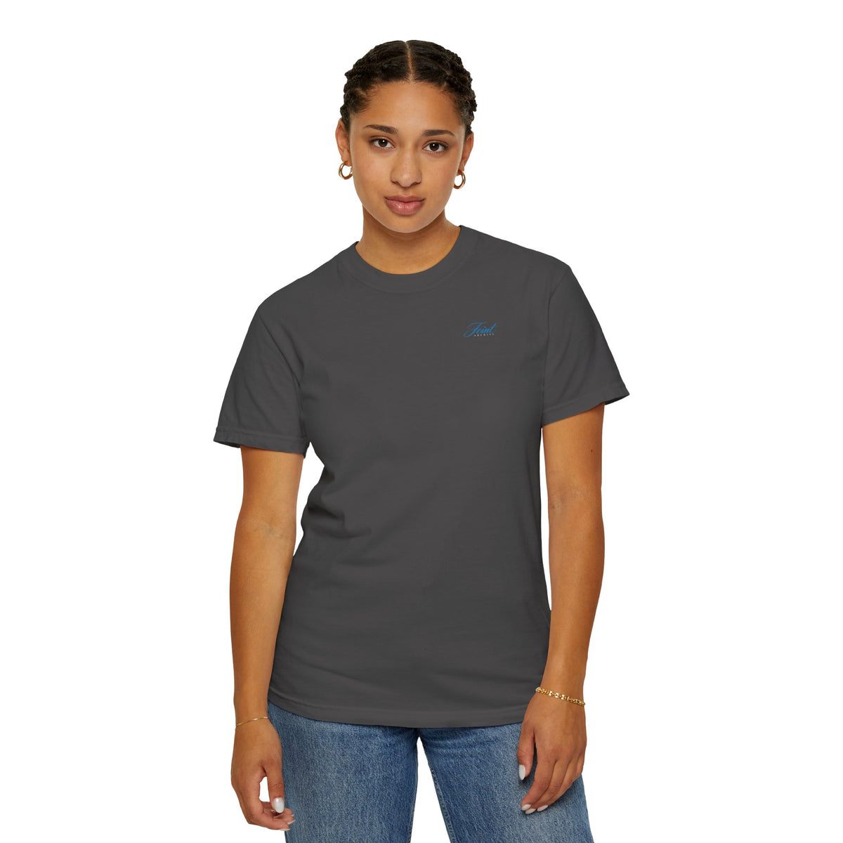 Nothing Changes, If Nothing Changes (BLUE TEXT, GRAPHITE SHIRT)