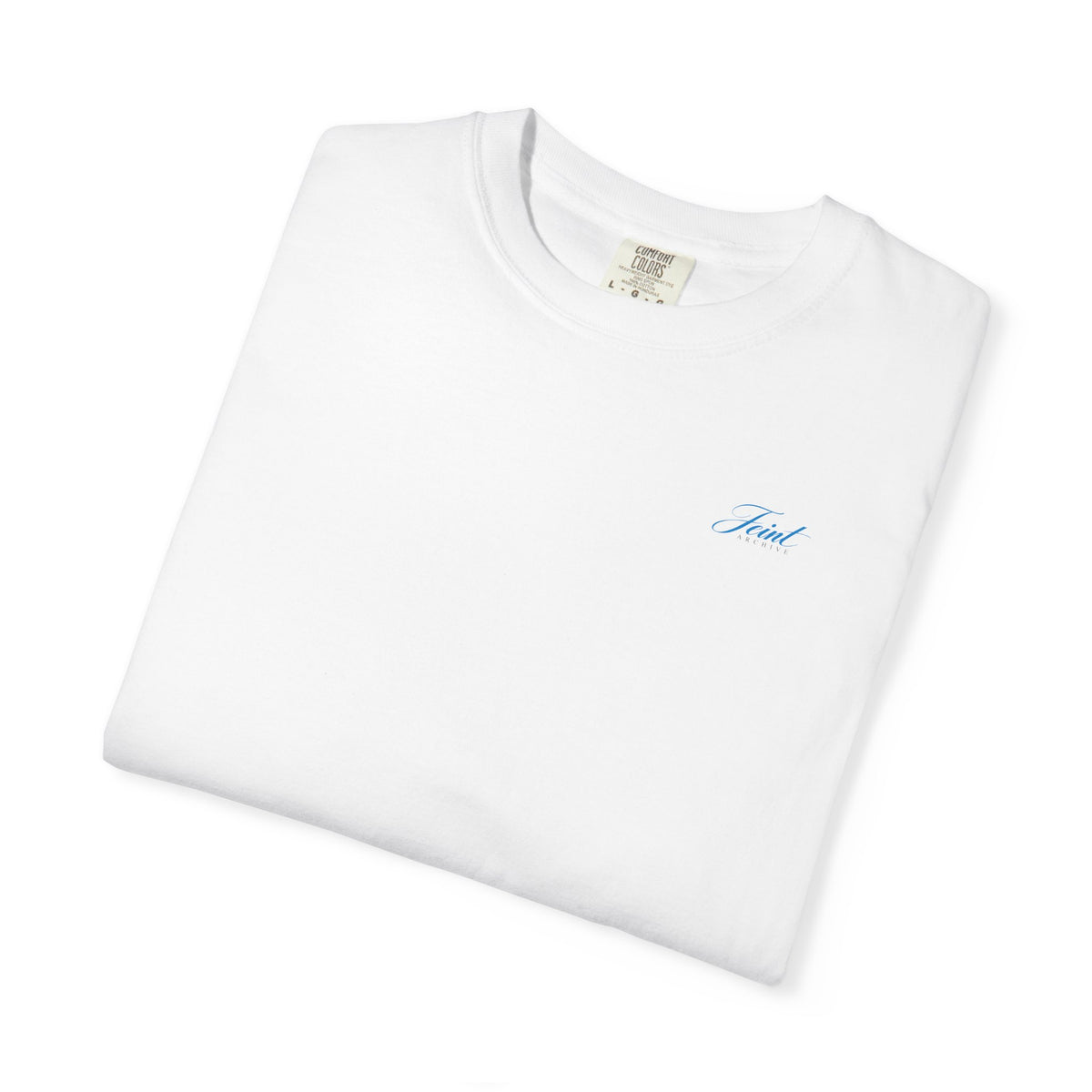 It Always Seems Impossible Until Its Done (BLUE TEXT, WHITE SHIRT)