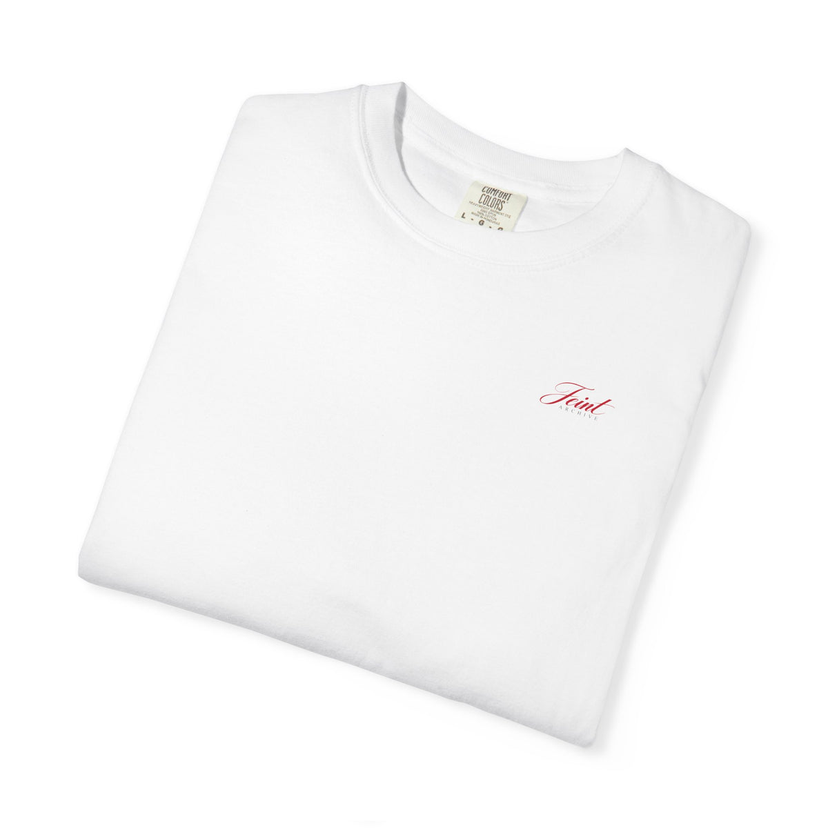 It Always Seems Impossible Until Its Done (RED TEXT, WHITE SHIRT)