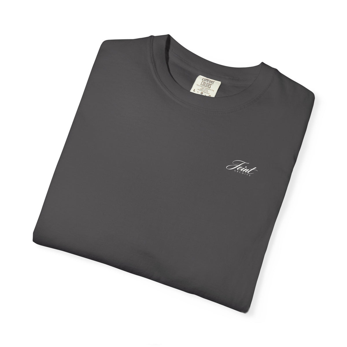 You'll Never Go Broke Investing In Yourself (WHITE TEXT, GRAPHITE SHIRT)